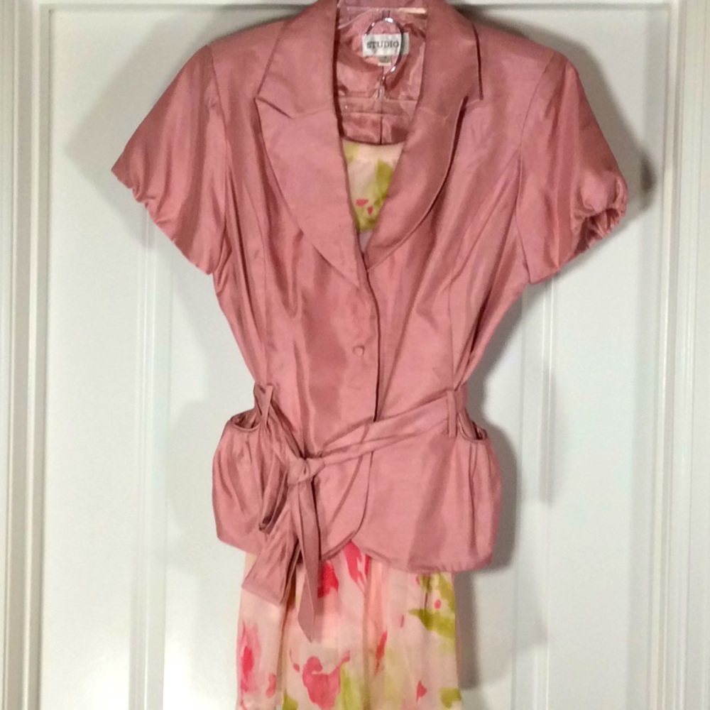 Blazer & Skirt Suit Set